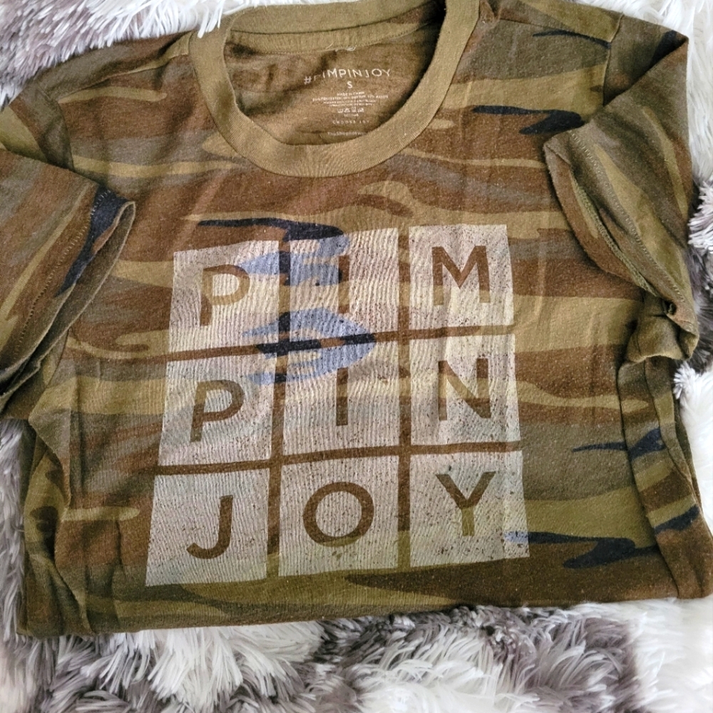 Camo graphic T-shirt
